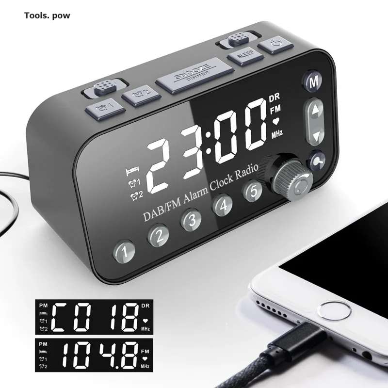 Radio réveil DAB+ Hebda3390c0084a1ebda17bc3acd60d5eo