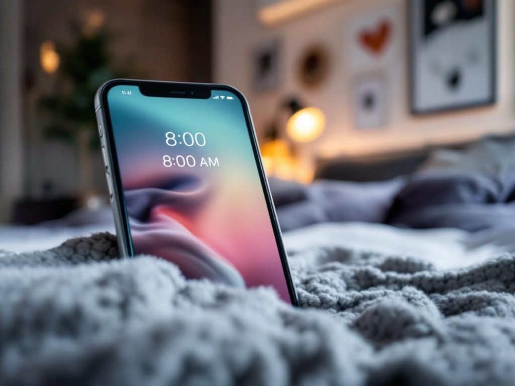 Comment mettre le réveil pour demain matin ? Photoroom