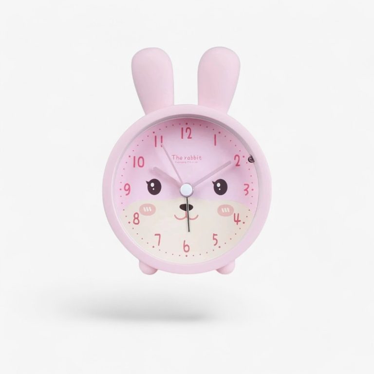 Réveil - Lapin rose